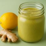 Ingwer, Avocado und Orange in einem Glas: Der Smoothie, der dort ansetzt, wo sich ein großer Teil Ihres Immunsystems befindet